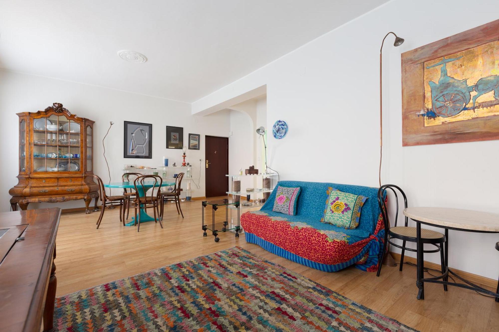 Milan-Linate Apartment With Balcony Exteriör bild